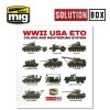 AMMO of Mig Jimenez 7700 WW II AMERICAN ETO SOLUTION BOX